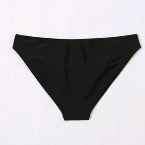 NWT Black bikini bottom
